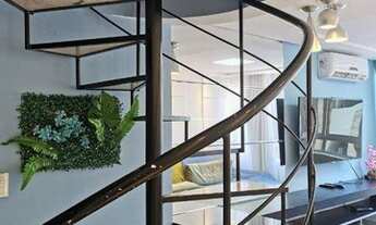 Imagem: Flat com 1 dormitório à venda, 77 m²