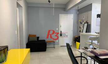 Imagem 6: Apartamento com 1 dormitório à venda, 50 m² - Gonzaga - Santos/SP