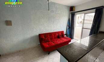 Imagem 2: Apartamento com 1 dormitório à venda, 47 m² por R$ 155.000 - Caiçara - Praia Grande/SP