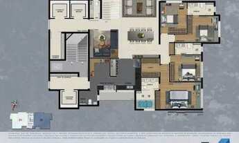 Imagem 2: Apartamento à venda, 4 quartos, Vila da Serra - Nova Lima/MG