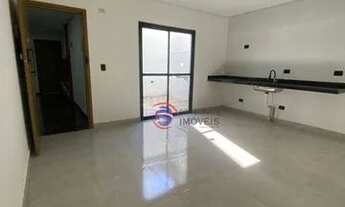 Imagem 2: Apartamento com 2 dormitórios à venda, 47 m² por R$ 345.000,00 - Vila Humaitá - Santo Andr