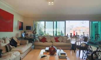 Imagem 6: COBERTURA TRIPLEX DE 367 M² FACE NORTE COM 3 SUÍTES, 3 VAGAS, LAREIRA, NO REAL PARQUE