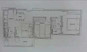 Imagem 2: Apartamento com 2 dormitórios para alugar, 57 m² por R$ 4.332,00/mês - Jardim Califórnia