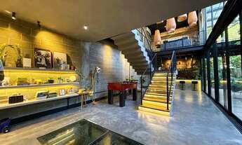 Imagem: Casa inteligente no estilo industrial localizada