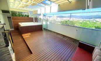 Imagem 3: Cobertura duas suítes, semi mobiliada , vaga privativa frente Jardim Botânico Itacorubi