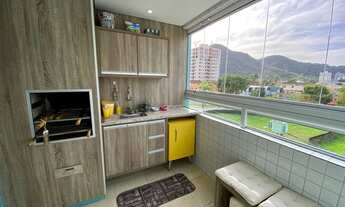 Imagem 2: Apartamento à venda com 95 m², 3 dormitórios, mobiliado no Canto do Forte - Praia Grande