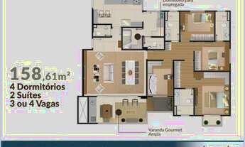 Imagem 2: Lançamento Urbanova: o m2 mais acessível em alto padrão - 150m2 - 3 suítes - ampla varanda