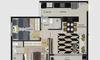 Imagem 7: Cobertura à venda, 2 quartos, 1 suíte, 2 vagas, Buritis - Belo Horizonte/MG