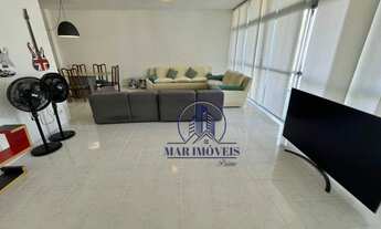 Imagem 4: Apartamento à venda no Guarujá, na praia das Pitangueiras, frente total para o mar, 190 me