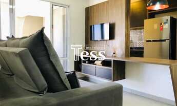 Imagem 2: CÓD: 13881 ALUGA - Apartamento de 1 dormitório mobiliado com portaria 24h lazer completo b