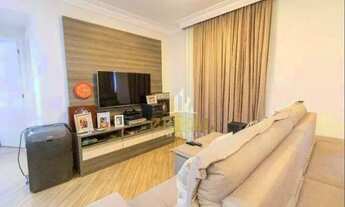 Imagem 3: Apartamento com 2 dormitórios para alugar, 78 m² por R$ 4.565,00/mês - Campestre - Santo A