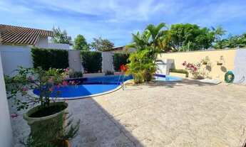 Imagem 6: Casa Terrea Mobiliada no Reserva das Flores 3 Qts (1 Suite + 2 Semi) Area Gourmet climatiz