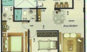 Imagem 7: Apartamento 2 quartos com lazer completo na melhor área