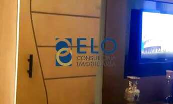 Imagem 4: Dois dormitórios reformado do primeiro andar a quatro quadras da praia com garagem demarc