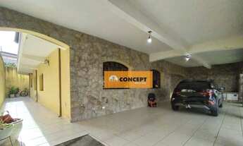 Imagem 2: Sobrado com 5 dormitórios à venda, 340 m² por R$ 750.000,00 - Jardim Das Oliveiras - Jacar