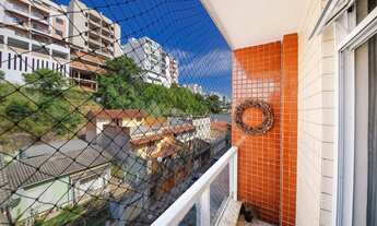 Imagem 4: Amplo terraço e uma bela vista para o bairro São Mateus para venda