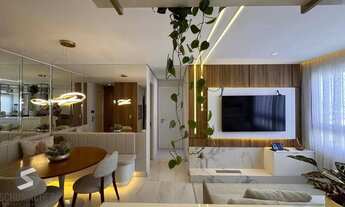 Imagem 3: Apartamento mobiliado e equipado, andar alto, com churrasqueira Jardim Lindóia