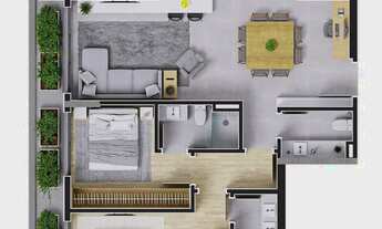 Imagem 3: Apartamento 2 Dormitórios para venda em Florianópolis - SC