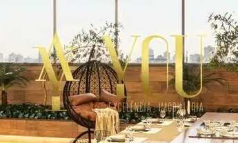 Imagem 4: Apartamento mobiliado e decorado Sofisticação, lazer no rooftop e vista panorâ