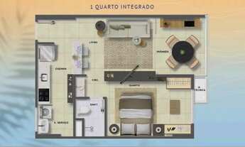 Imagem 6: APARTAMENTO NASCENTE 58m² 2 QUARTOS 1 SUÍTE VARANDA 2 VAGAS INFRA VENDE JAGUARIBE