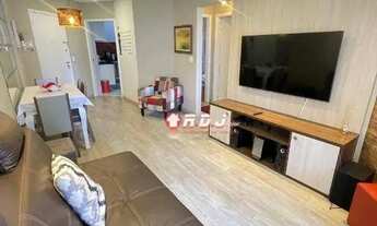 Imagem 3: Apartamento com 2 dormitórios para alugar, 74 m² por R$ 5.800,00/mês - Pompéia - Santos/SP