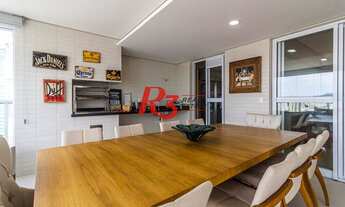 Imagem 5: Apartamento para venda possui 167 metros quadrados com 3 quartos em Boqueirão - Santos - S
