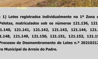 Imagem 4: Terrenos em arroio do padre RS