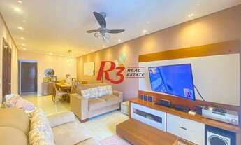 Imagem 3: Apartamento para venda com 98 metros quadrados com 3 quartos em Marapé - Santos - SP