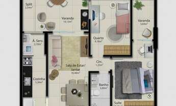 Imagem 7: Excelente Apartamento de 3 quartos em itapoã Cód: 20008 A