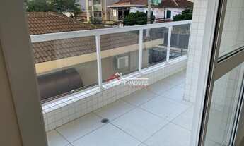 Imagem 2: Apartamento com 2 dormitórios para alugar, 70 m² por R$ 3.600,00/mês - Aparecida - Santos