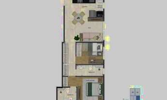 Imagem 5: Apartamento à venda, 2 quartos, 2 vagas, Funcionários - Belo Horizonte/MG