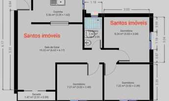 Imagem 2: Green Park 2, apto de 3 quartos na Mario Covas 1 andar, 1 lance de escada R$ 180 mil