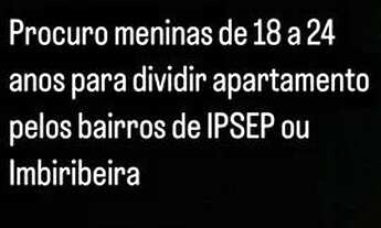 Imagem: Mulheres para dividir Apartamento