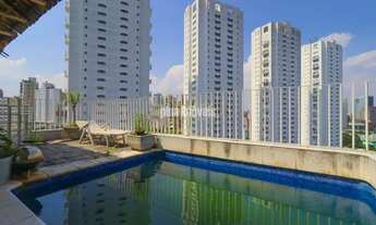 Imagem 4: COBERTURA TRIPLEX DE 367 M² FACE NORTE COM 3 SUÍTES, 3 VAGAS, LAREIRA, NO REAL PARQUE