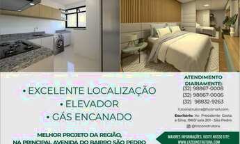 Imagem 3: Apartamento com 1 quarto para locação, 46 m² por R$1.200,00- São Pedro - Juiz de Fora/MG