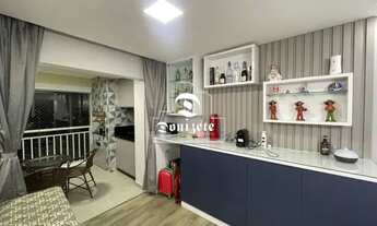 Imagem 5: Apartamento para venda tem 77 metros quadrados com 3 quartos em Campestre - Santo André