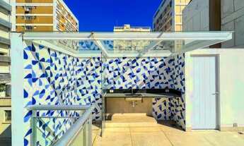 Imagem 3: Pé na Areia! Primeira Quadra da Praia do Leblon! Cobertura Duplex com Big Terraço Vista M