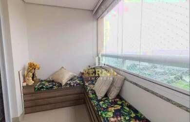 Imagem 7: Apartamento com 2 dormitórios para alugar, 78 m² por R$ 4.565,00/mês - Campestre - Santo A