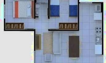 Imagem 3: Oportunidade! Apartamento térreo no Villa Itália por R$ 140.000,00