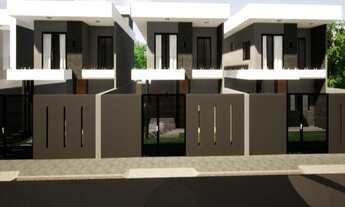 Imagem 2: Casa Duplex de 3 quartos com área gourmet em fase de construção a poucos metros da Praia d