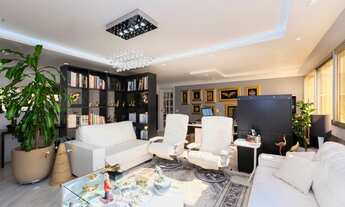 Imagem 3: Apartamento mobiliado 3 quartos sendo 1 suíte, 2 salas amplas, escritório, 1 vaga, reforma