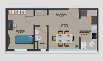 Imagem 4: Porto Alegre - Apartamento Padrão - Santana