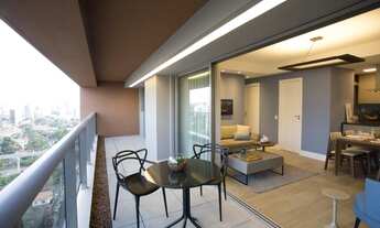 Imagem 3: Apartamento mobiliado no Brooklin, dois dormitorios, duas vagas de garagem !