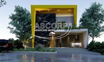 Imagem: Sobrado em construção no condomínio Residencial