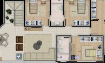 Imagem 4: Cobertura com 3 dormitórios à venda, 204 m² por R$ 2.193. - Liberdade - Belo Horizonte/MG