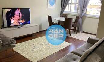 Imagem 4: Apartamento ( FLAT) com 2 dormitórios à venda, 70 m² por R$ 383.000 - Gonzaga - Santos/SP