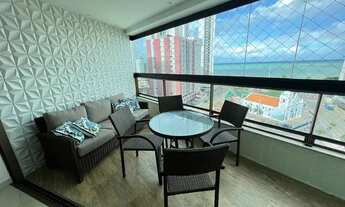 Imagem 2: Na Frente Pracinha, 150 m, 4 Qts, 3 Suítes, Varanda, Vista Mar Top, Lazer, 2 Vagas!