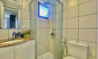 Imagem 7: Unidade à venda com varanda, todo no porcelanato em um ambiente moderno e funcional para s