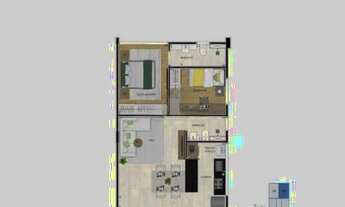 Imagem 6: Apartamento à venda, 2 quartos, 1 suíte, 2 vagas, Funcionários - Belo Horizonte/MG