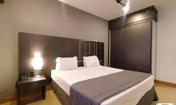 Imagem 4: Apartamento (flat) 1 dormitórios/suite, portaria 24hs, lazer, espaço gourmet, salão de fes